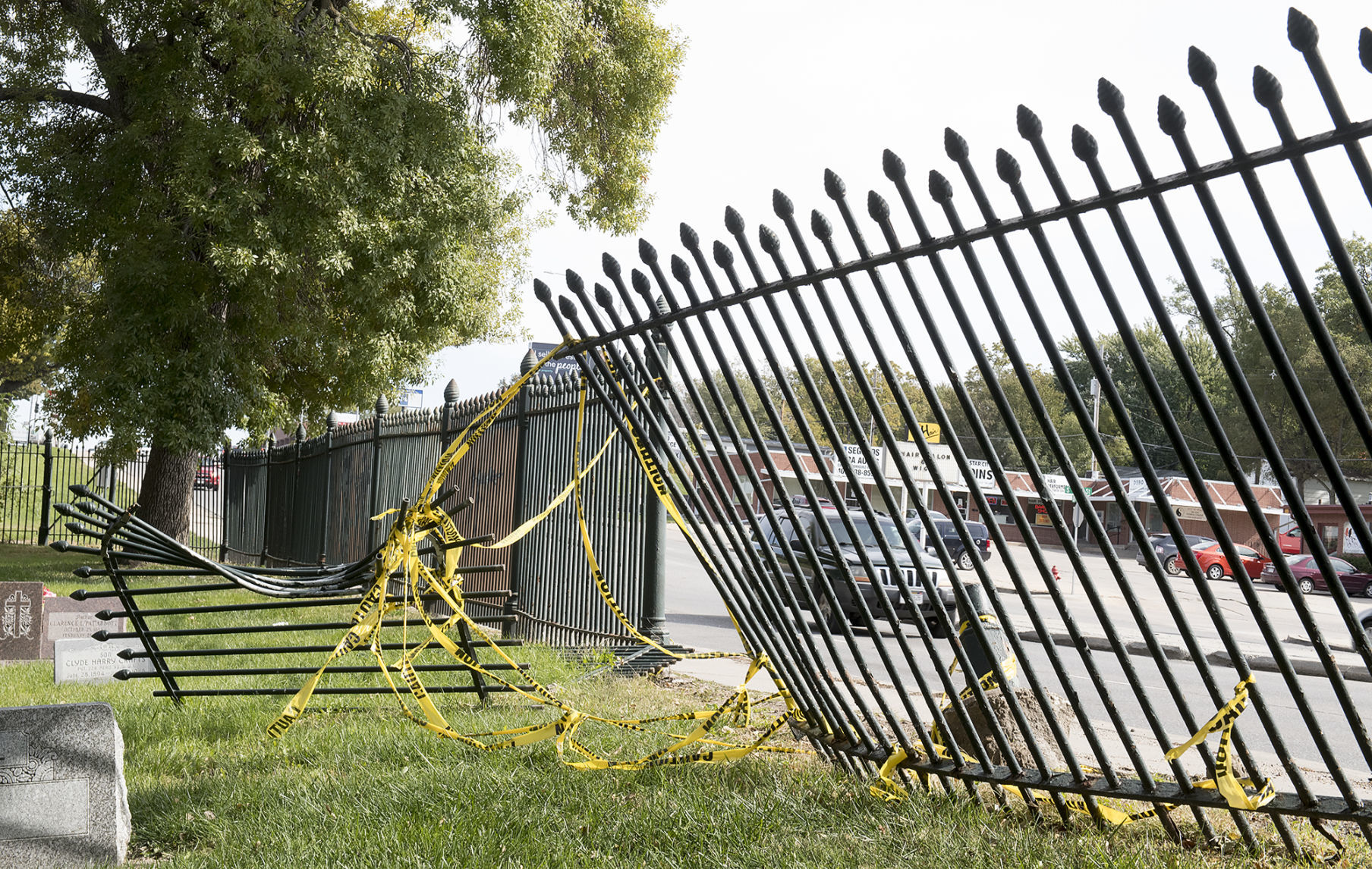Wyuka Cemetery fence